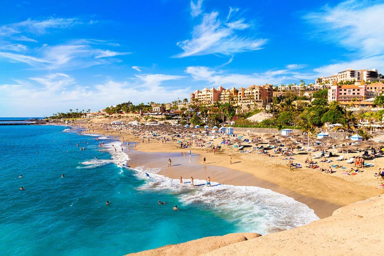 Апартаменты Sun Beach, Fiber, Pool Плая-де-лас-Америкас Экстерьер фото